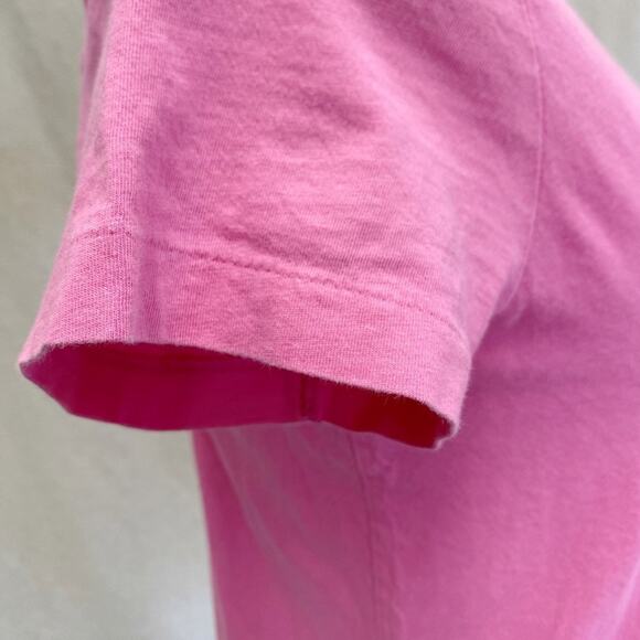 Ralph Lauren pony Y2K bubblegum pink single stitch short sleeve tee Small - Picture 6 of 13